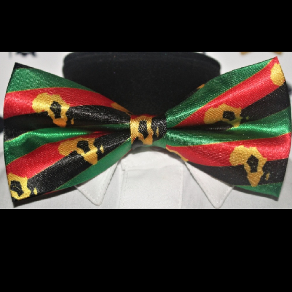 COPY - Afro Pan African bow tie, New! Black Pride…